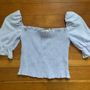 Princess Polly Kahle Top Lilac